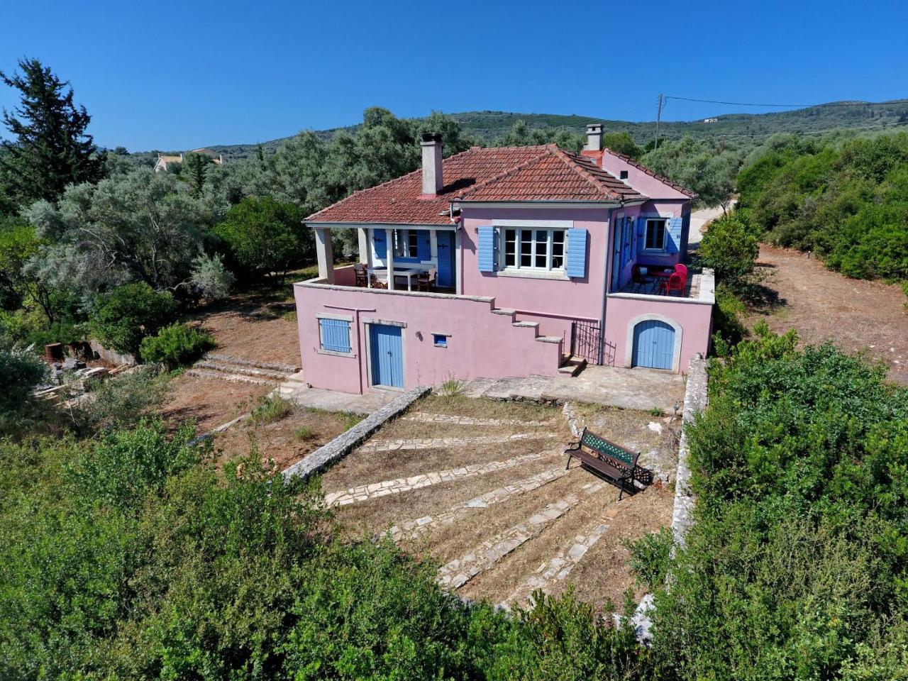 Villa Domus Nostos Apolpaina Exterior foto